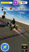 Quad Bike Traffic Shooting Gam screenshot 0