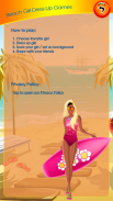 menina da praia vestir-se jogo screenshot 6