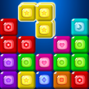 Down Candy Block Puzzle Icon