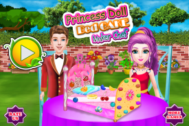 Princess Bed Cake Cooking screenshot 2