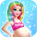 Rainbow Pregnant Mommy