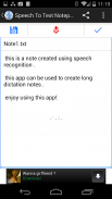 Speech To Text Notepad screenshot 12