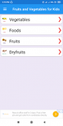 Fruits and Vegetables for Kids screenshot 6