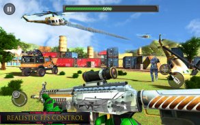 Commando Robot Shooting Games – Fps Offline Games screenshot 2