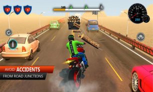 Highway Rider - Drag Race & Stunt Bike Racing screenshot 2