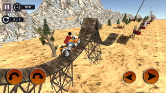 Modern Crazy Motor Bike Tricky Stunt Game screenshot 2