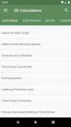 Electrical & Electronic Calculations screenshot 3