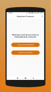 Duplicate Contacts Remover - C screenshot 2