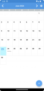 Simple Calendar screenshot 1