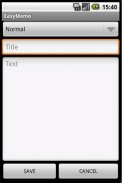 Easy Memo - Protect your memos screenshot 3