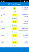 25 Small Surah of The Quran screenshot 4