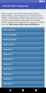 HTML5 Supported for Android -Check browser support screenshot 10