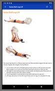 Stability Ball Exercises screenshot 4