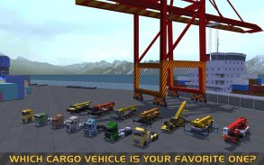 Truck & Crane SIM : Cargo Ship screenshot 3