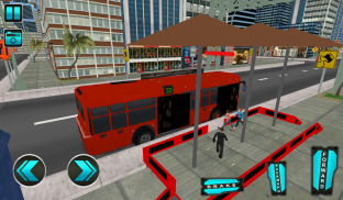 City Coach Bus Driving Simulator & Parking 2019 screenshot 0