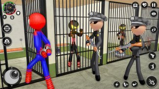 Spider Stickman Prison Break screenshot 6