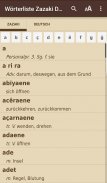 Wörterliste Zazaki-Deutsch screenshot 1