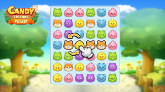 Candy Friends Forest : Match-3 screenshot 15