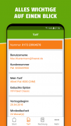 klarmobil.de - Die Service App screenshot 1