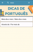 Dicas de Português screenshot 3