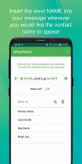 WhatsName -Broadcasts WhatsApp screenshot 3