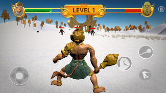 Hanuman 3D game : killing Dhumraksha screenshot 6