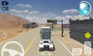 EE.UU Camión simulador 3D 2016 screenshot 3