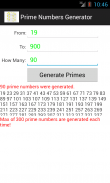 Prime Numbers Generator screenshot 0