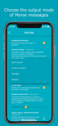 Morse Chat: Talk in Morse Code screenshot 7