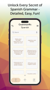 Grammarific: Spanish Grammar screenshot 1