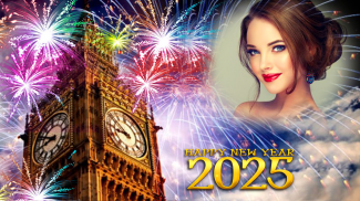 New year photo frame 2025 screenshot 2