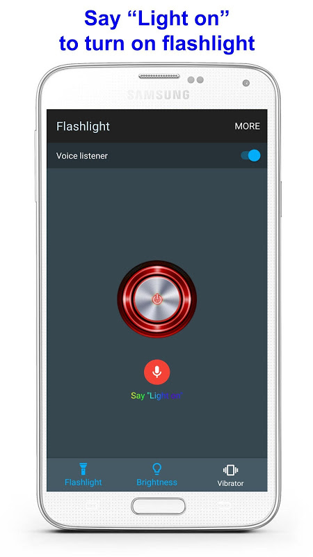 voice flashlight