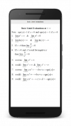 Calculus Formulas screenshot 1