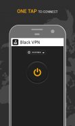 Black VPN Fast Hotspot Shield Free Unlimited Proxy screenshot 1