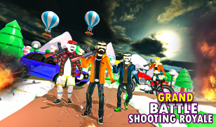 Grand Shooting Battle Pixel Fire Force Free screenshot 4