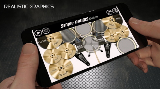Simple Drums Deluxe - The Drum Simulator screenshot 3
