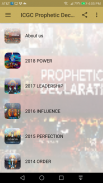 ICGC Prophetic Declarations screenshot 0