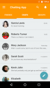 Chatting App - Material UI Template screenshot 1