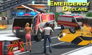 Fire Truck Rescue Training Sim screenshot 15