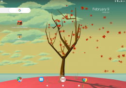 Tree With Falling Leaves Live Wallpaper screenshot 14