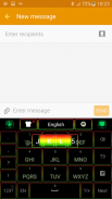 Black Reggae Keyboard screenshot 5