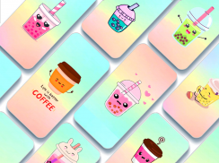 Kawaii Food Cute wallpapers screenshot 12