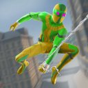 Spider Rope Hero Crime Fighter Icon