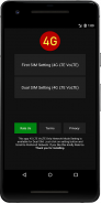 4G Only Network Mode LTE VoLTE Dual SIM Setting screenshot 4