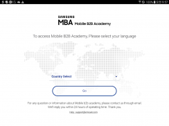 Samsung MBA (Samsung Mobile B2B Academy) screenshot 4