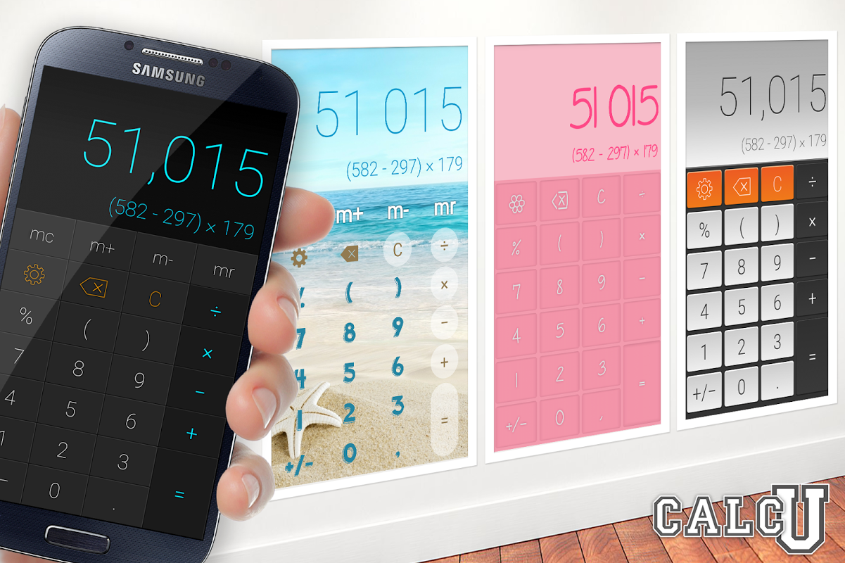 Стильный Калькулятор CALCU™ - Загрузить APK для Android | Aptoide