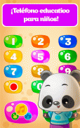 Telefono para bebes: animales y numeros para niños screenshot 0