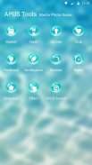 Pure Water-APUS Launcher theme screenshot 2