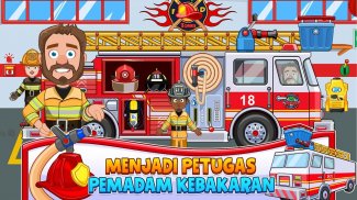 My Town : Fire station Rescue screenshot 9