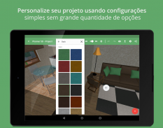 Planner 5D - projetos de casa screenshot 8